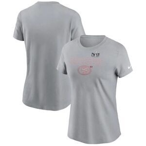 Gray Nike Women’s San Francisco Forty Niners Game Day T-shirt